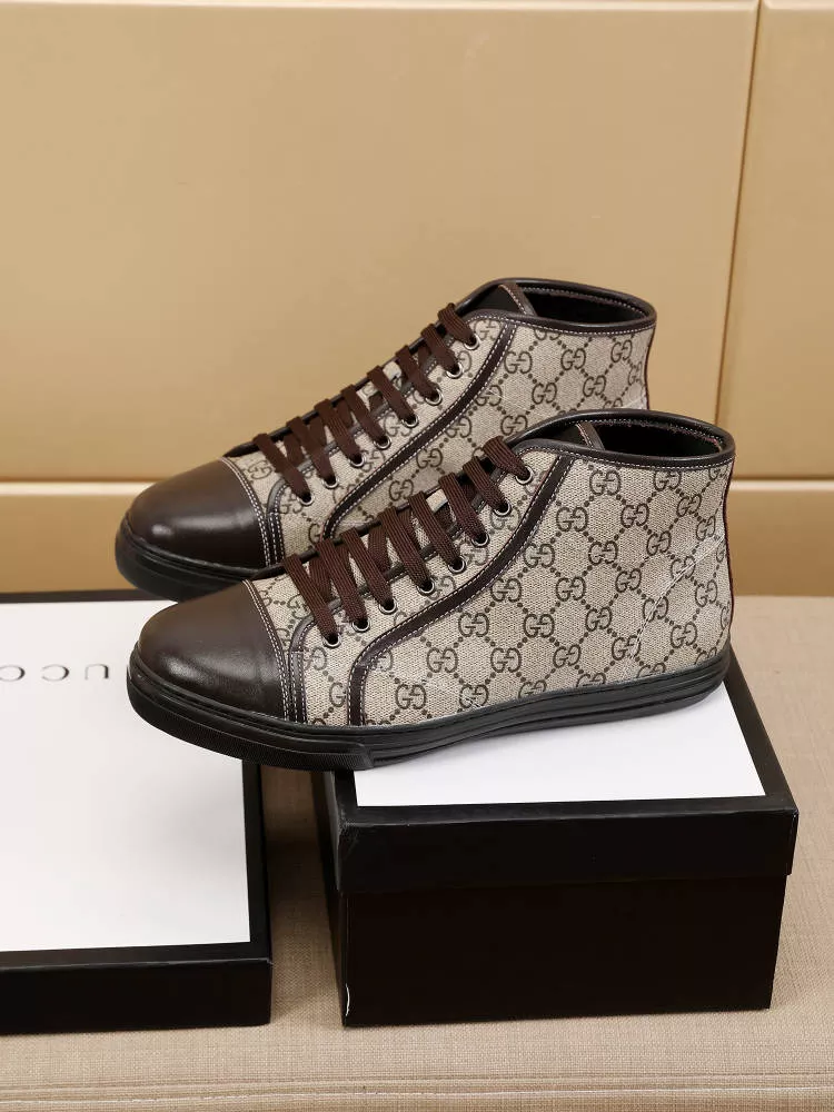 gucci high tops chaussures pour homme s_12b4a16